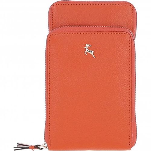 Leather Luxury Crossbody Smartphone Design-X Bag: X-31 Orange NA - Ashwood Handbags - Modalova
