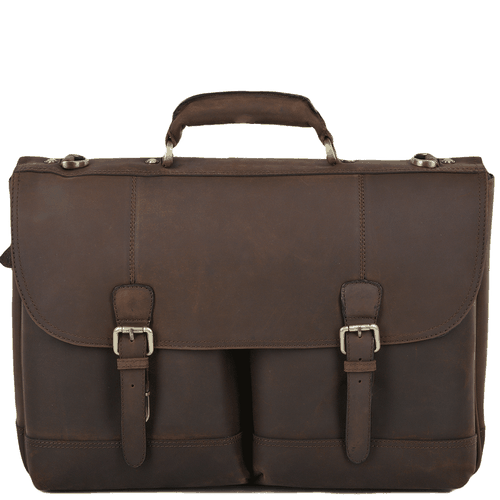 Single Gusset Heavy Duty Laptop Briefcase Mud: Henry Mud NA - Ashwood Handbags - Modalova