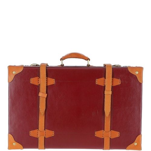 Andare' Vintage Large Leather Trunk: VIN-26 Red - Ashwood Handbags - Modalova