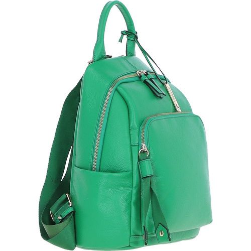 Lusso Legato' Real Leather Backpack: X-37 Green NA - Ashwood Handbags - Modalova