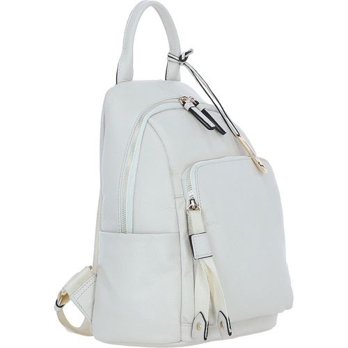 Lusso Legato' Real Leather Backpack: X-37 White NA - Ashwood Handbags - Modalova