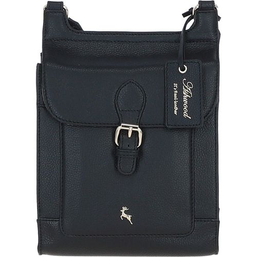 Eclisse Cuoio' Real Leather Crossbody Bag: X-33 Black NA - Ashwood Handbags - Modalova