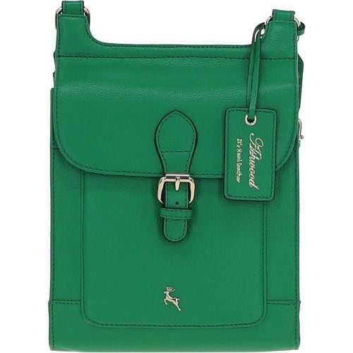 Apos;Eclisse Cuoio&apos; Real Leather Crossbody Bag: X-33 Green NA - Ashwood Handbags - Modalova