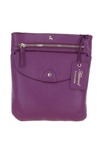 Apos;Five CB&apos; Real Leather Cross Body Bag: CB-5 Raspberry NA - Ashwood Handbags - Modalova