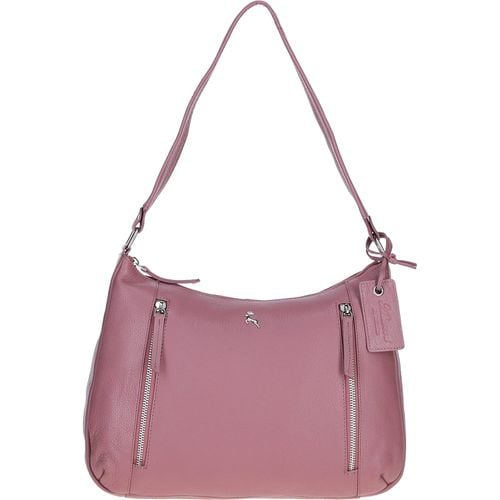 Premium Leather Shoulder Bag: Dungannon Cameo Rose NA - Ashwood Handbags - Modalova