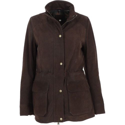 Fenland Women&apos;s Nubuck Leather Jacket: AnnaMae Brown 12 - Ashwood Handbags - Modalova