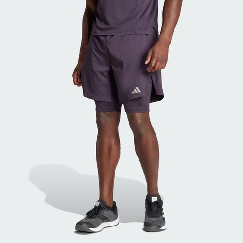 Pantalón corto HIIT Workout HEAT.RDY 2-in-1 - adidas - Modalova