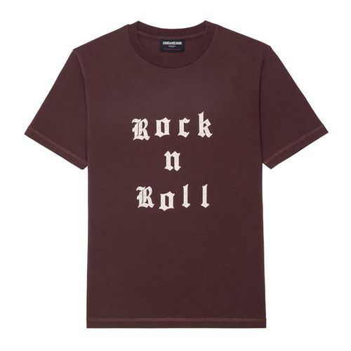 T-shirt Edwin Burgundy - Taille XS - Zadig & Voltaire - Modalova