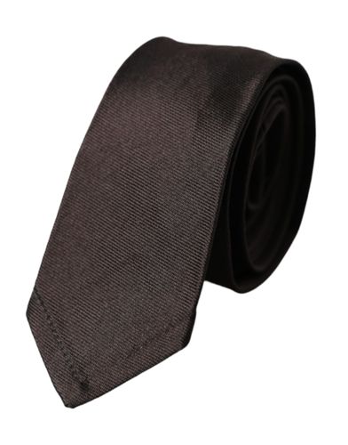 Solid Silk Adjustable Tie - Men - Dolce & Gabbana - Modalova