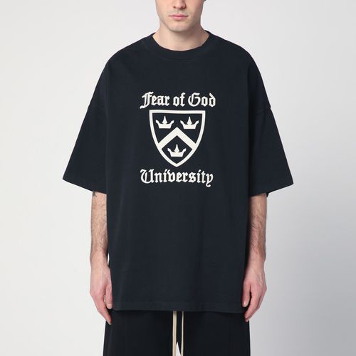 Black T-shirt with University logo - Fear of God Essentials - Modalova