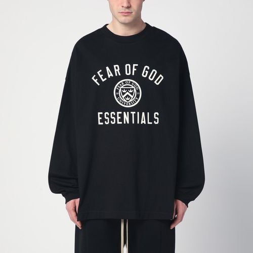 Langarm-T-Shirt mit Universitätslogo - Fear of God Essentials - Modalova