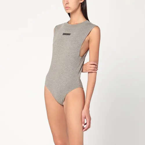 Sleeveless cotton-blend bodysuit - Fear of God Essentials - Modalova