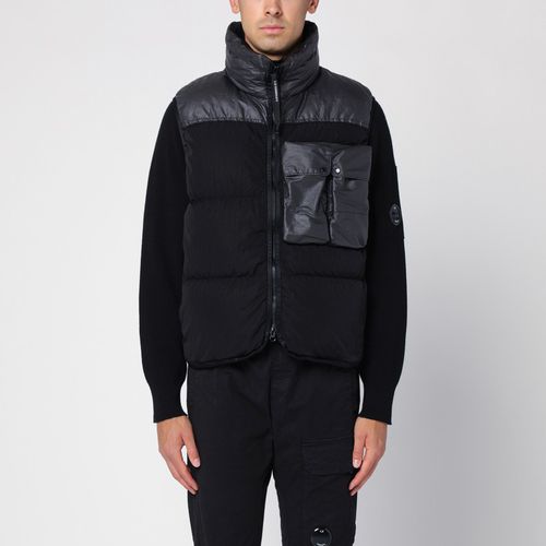 Black waistcoat down jacket - C.P. Company - Modalova