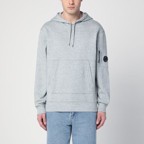 Gray cotton hoodie - C.P. Company - Modalova