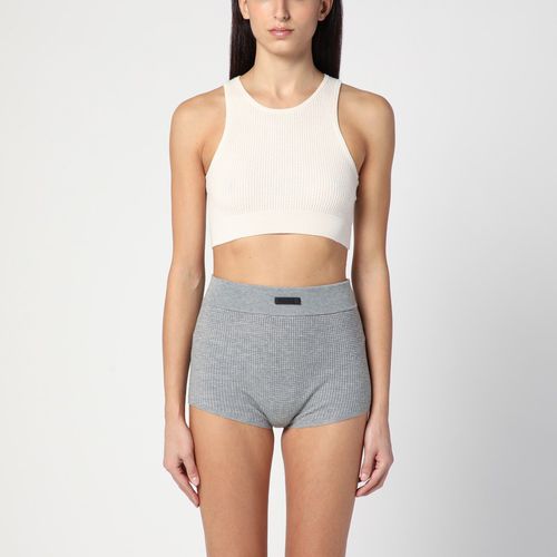 Sporty white honeycomb tank top - Fear of God Essentials - Modalova