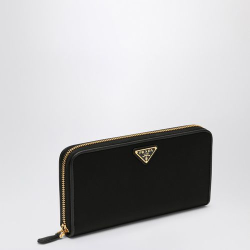 Black Re-Nylon zip around wallet - Prada - Modalova