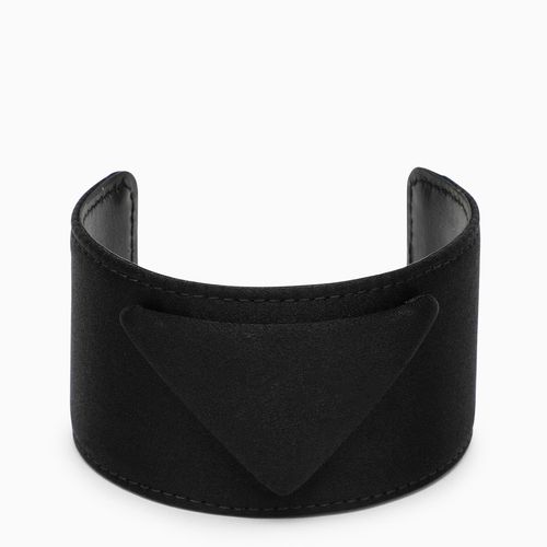 Bracciale nero in raso - Prada - Modalova