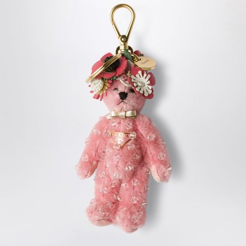 Pink Teddy bag pendant - Prada - Modalova