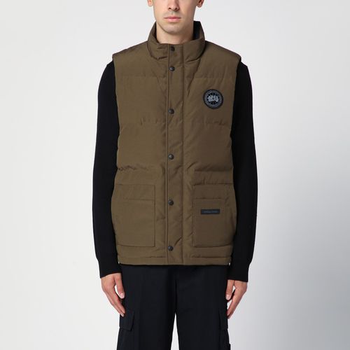 Gilet Freestyle Crew verde militare - Canada Goose - Modalova