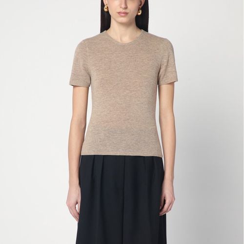 Camel colour Como sweater in wool - THE GARMENT - Modalova