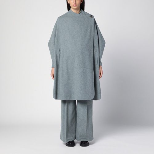 Grauer Umhang aus Wollgemisch - THE GARMENT - Modalova