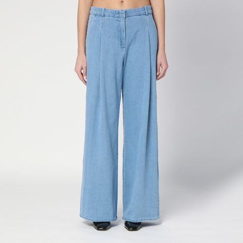 Pantalone Merci wide light blue - THE GARMENT - Modalova