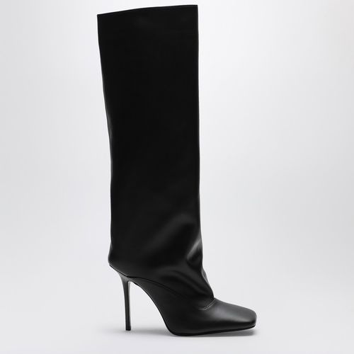 Sienna black leather high boot - The Attico - Modalova