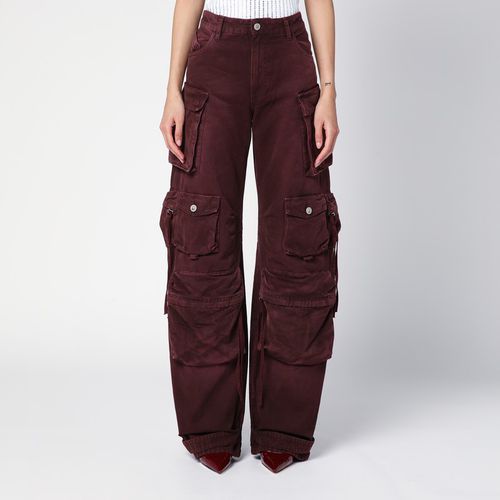 Pantalone multitasche Fern /burgundy - The Attico - Modalova