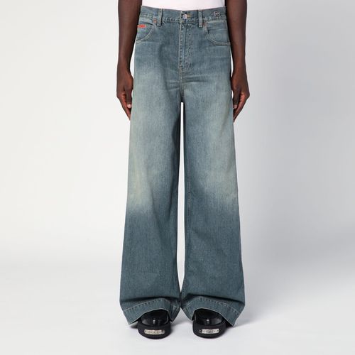 Weite blau ausgewaschene Jeans - Martine Rose - Modalova