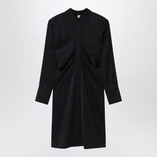 Abito chemisier nero morbido - TOTEME - Modalova