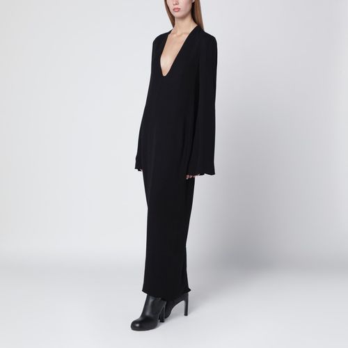 Abito lungo nero in cady - TOTEME - Modalova