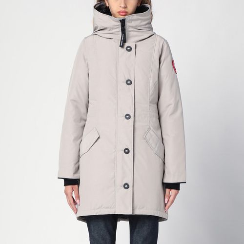 Rossclair parka in Limestone colour nylon - Canada Goose - Modalova