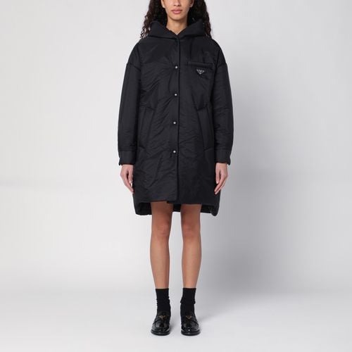 Black Re-Nylon rain jacket - Prada - Modalova