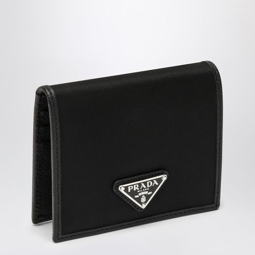 Black wallet in nylon e Saffiano - Prada - Modalova