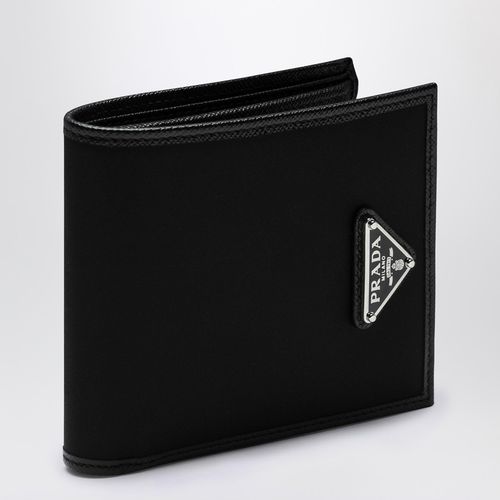 Re-Nylon wallet with logo triangle - Prada - Modalova