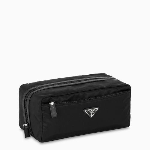 Black nylon beauty case - Prada - Modalova