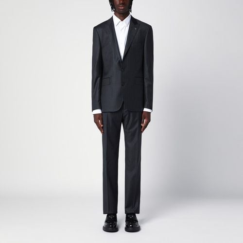 Bruce single-breasted pinstripe suit - Tagliatore - Modalova