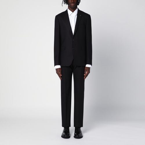 Wool and cashmere single-breasted suit - Tagliatore - Modalova