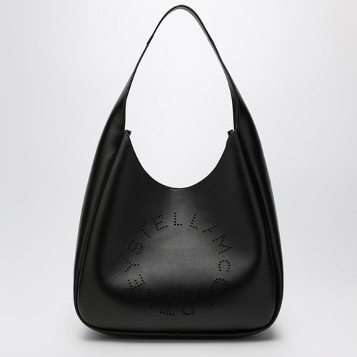 Mittelgroße schwarze Tote-Bag Logo - Stella McCartney - Modalova