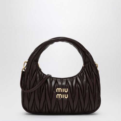 Borsa piccola Miu Wander color Radica matelassé - Miu Miu - Modalova