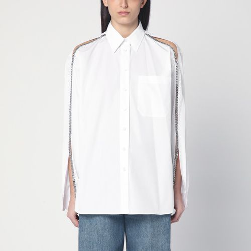 White Falabella shirt with chains - Stella McCartney - Modalova