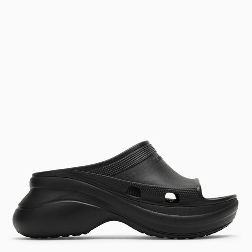 Sandalo Pool Crocs nero in gomma - Balenciaga - Modalova