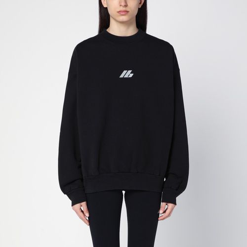 Oversized cotton sweatshirt with logo - Balenciaga - Modalova