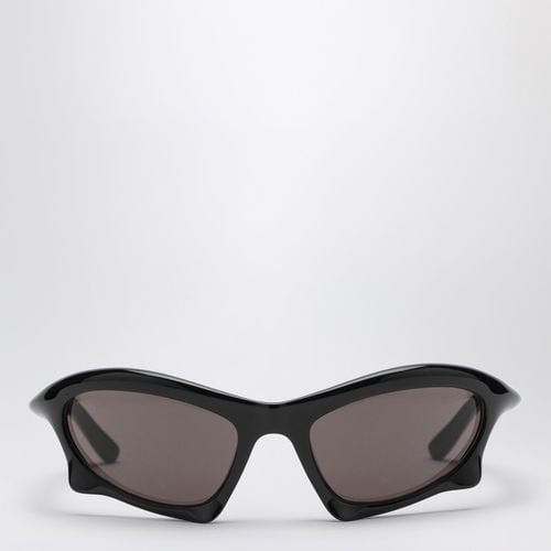 Bat Rectangle Sonnenbrille schwarz - Balenciaga - Modalova