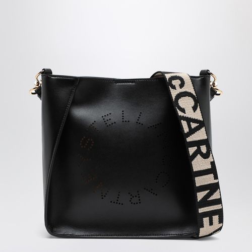 Borsa a spalla Logo nera - Stella McCartney - Modalova