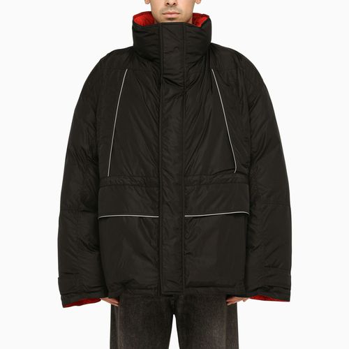 Parka Wrap Balenciaga nero in nylon - Balenciaga - Modalova