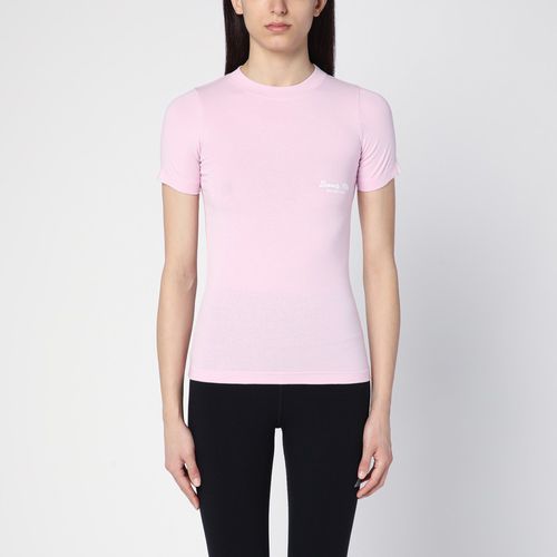 Beverly Hills pink cotton T-shirt - Balenciaga - Modalova