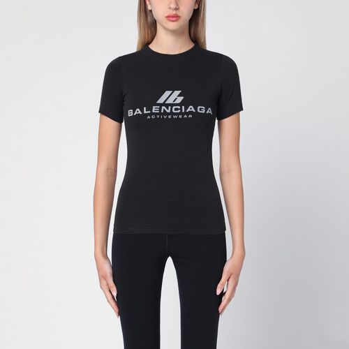 Activewear T-Shirt in stretch jersey - Balenciaga - Modalova