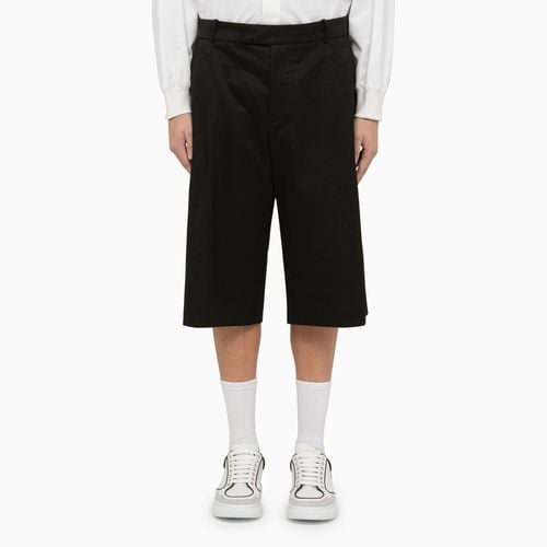 Baggy Bermudashorts aus Baumwolle - Alexander McQueen - Modalova