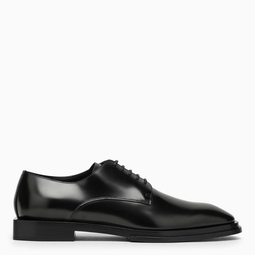 Black leather lace-up - Alexander McQueen - Modalova